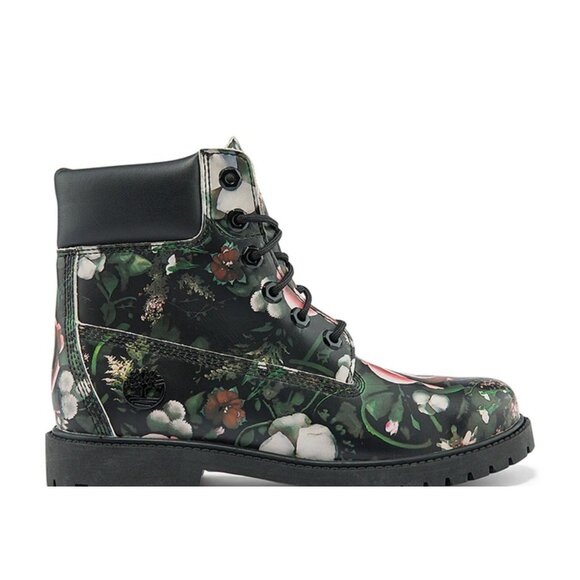 Timberland Waterproof Boots Floral NWB Size 7 - Picture 8 of 8